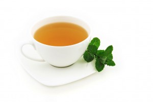 9514-a-cup-of-mint-tea-on-a-white-background-pv